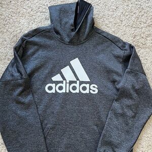 Adidas Charcoal Heather Hoodie